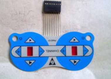 Smart Single Metal Dome Membrane Switch Tactile Type With Led Window