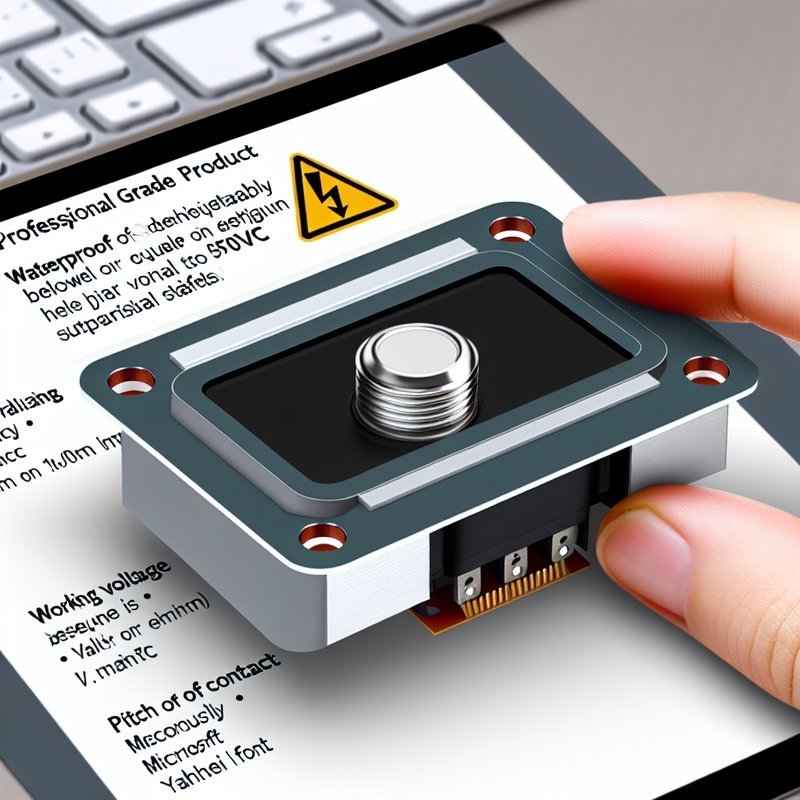 Waterproof Membrane Switch with Poly Dome Tactile Feedback