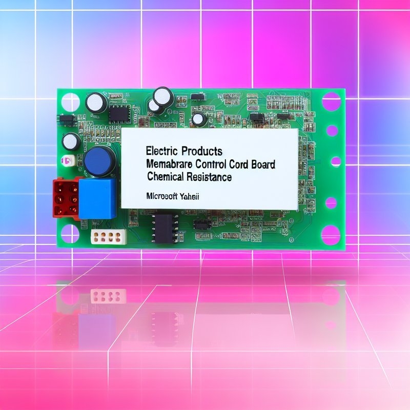 Chemical Resistant Membrane Control Panel for Industrial Use