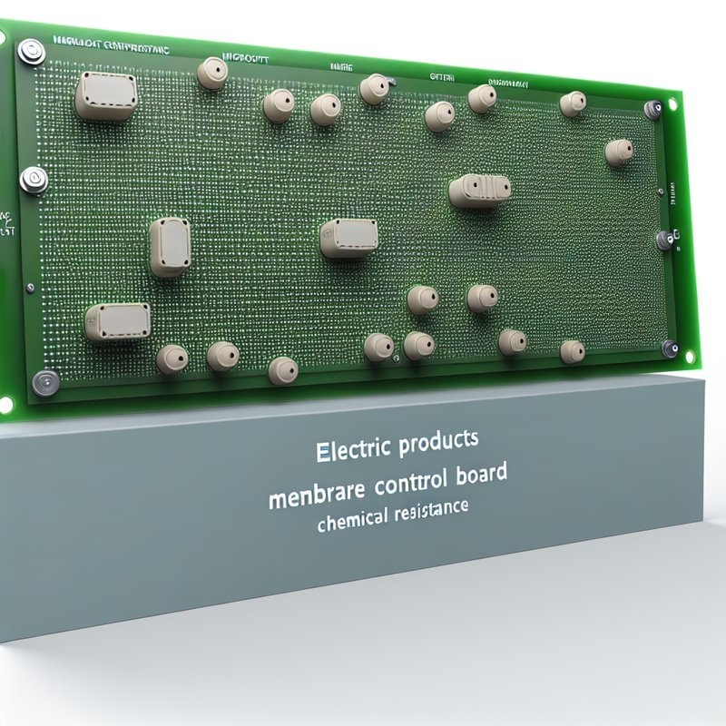 Chemical Resistant Membrane Control Panel for Industrial Use