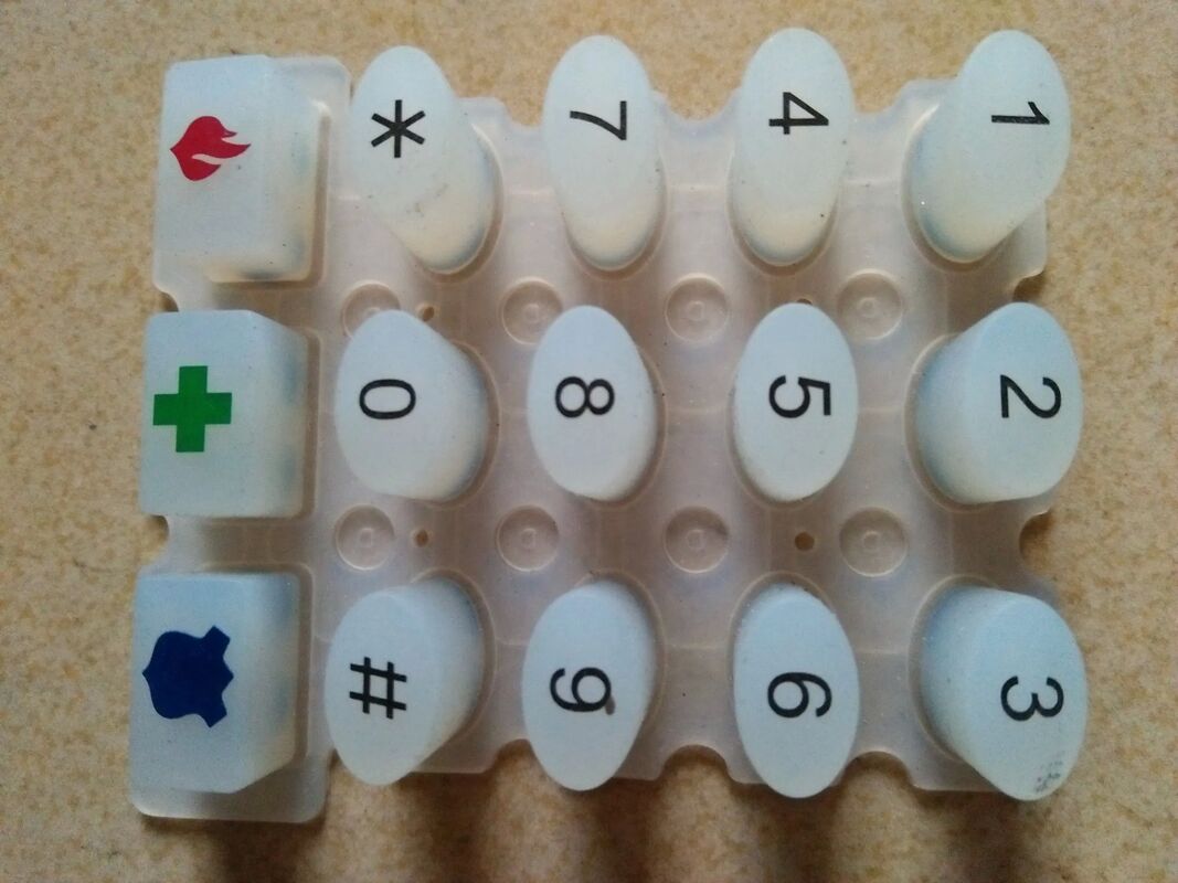Full-Featured User Interface Modules Silicone Rubber Keyboard Switches