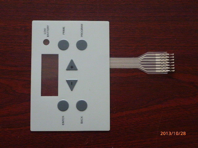 Flexible Graphic Overlay Membrane For Household Appliance , 0.05mm - 1mm Thickness